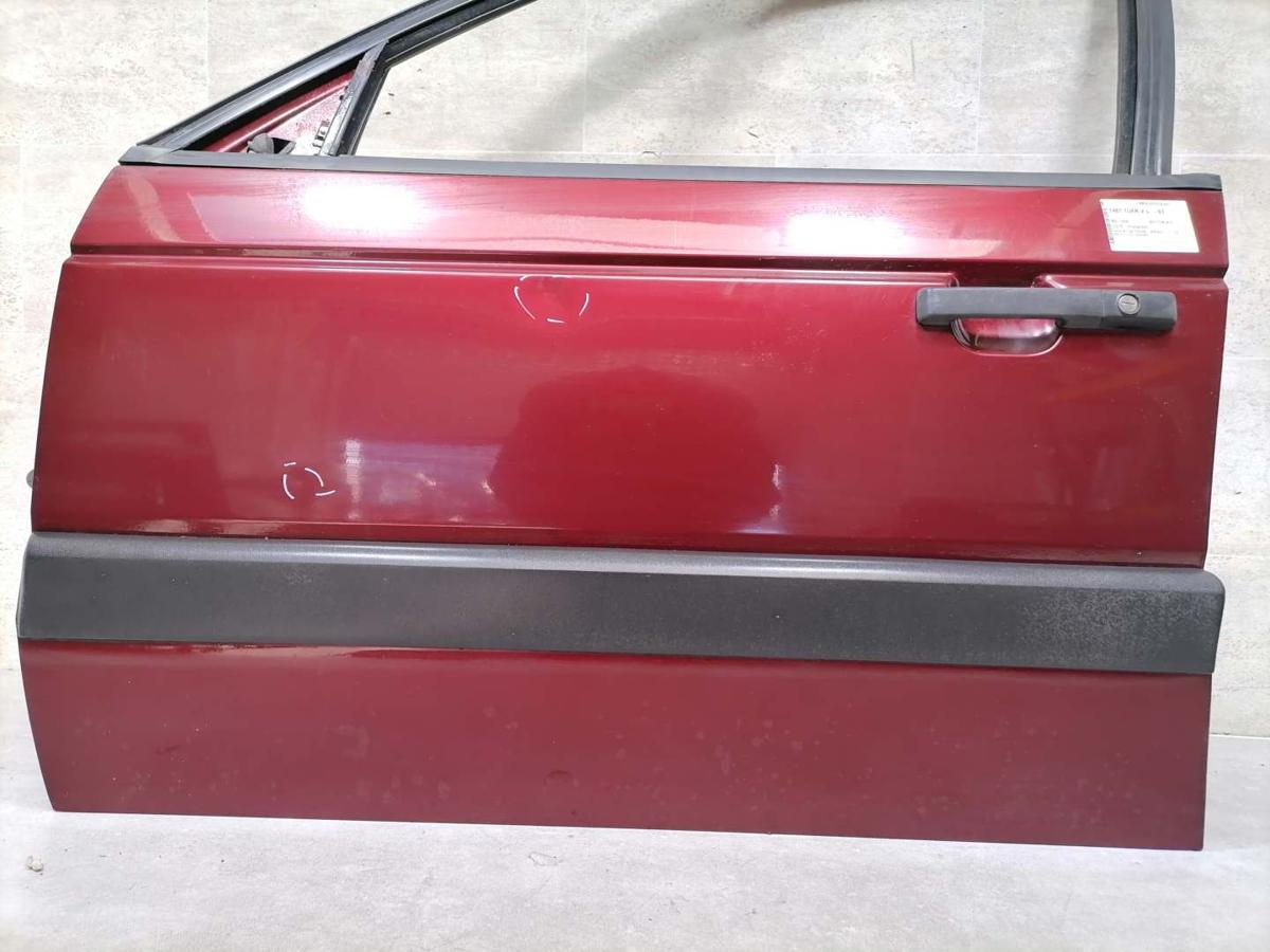 VW Passat 35I B3 original Tür vorn links LC3T-Indianrot Bj.1992